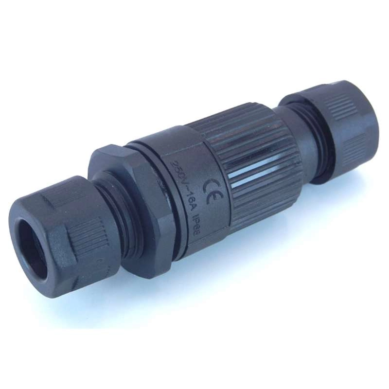 Wire quick 3 pin ip68 waterproof aviation connector for outdoor use