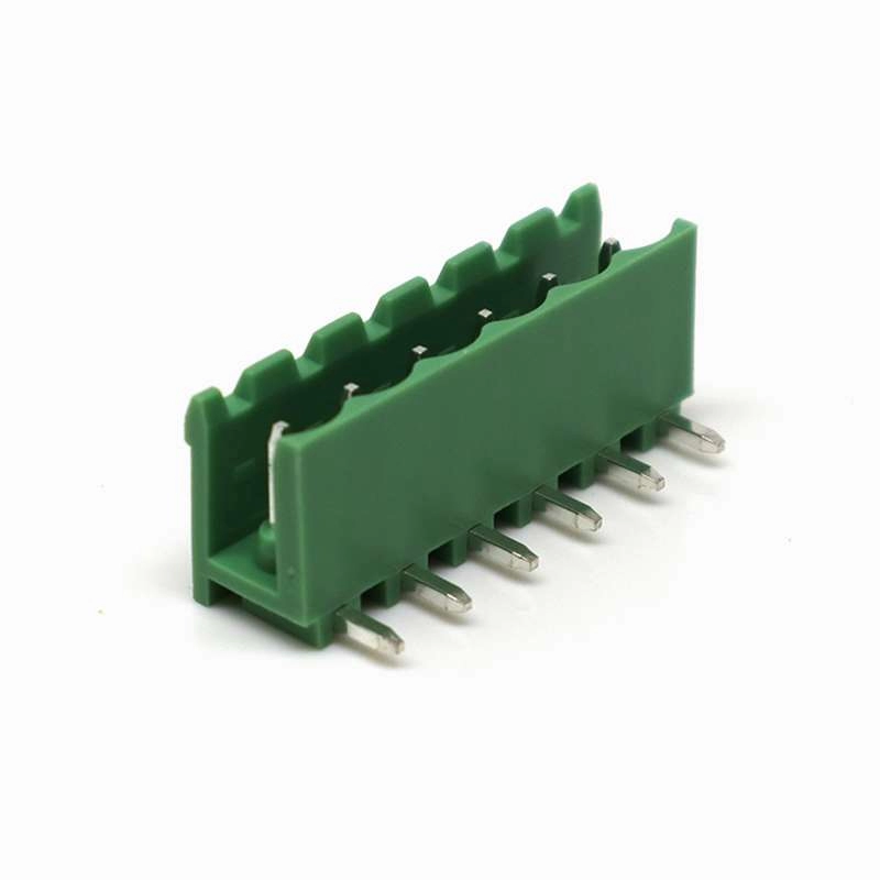 5.08mm single row green color plug in terminal block