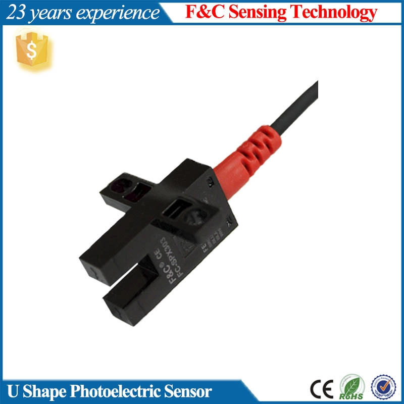 FC-SPX303Z  5mm Slot Infrared Switch, 4-wire, Fork Sensor, 5-24VDC Working Voltage