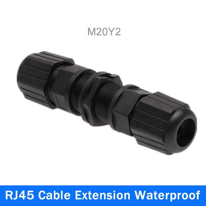 RJ45 Waterproof connector cat5e IP67 network cable