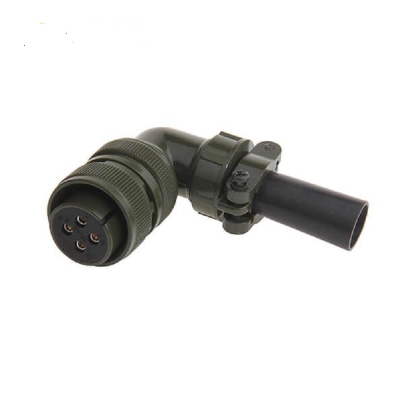 Amphenol Military MS3108A10SL-4S Right Angle Plug 4 pin Connector