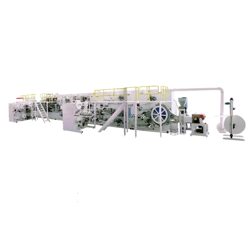 Hot Selling Professional baby pampers diaper machine semi automatic diaper production machine