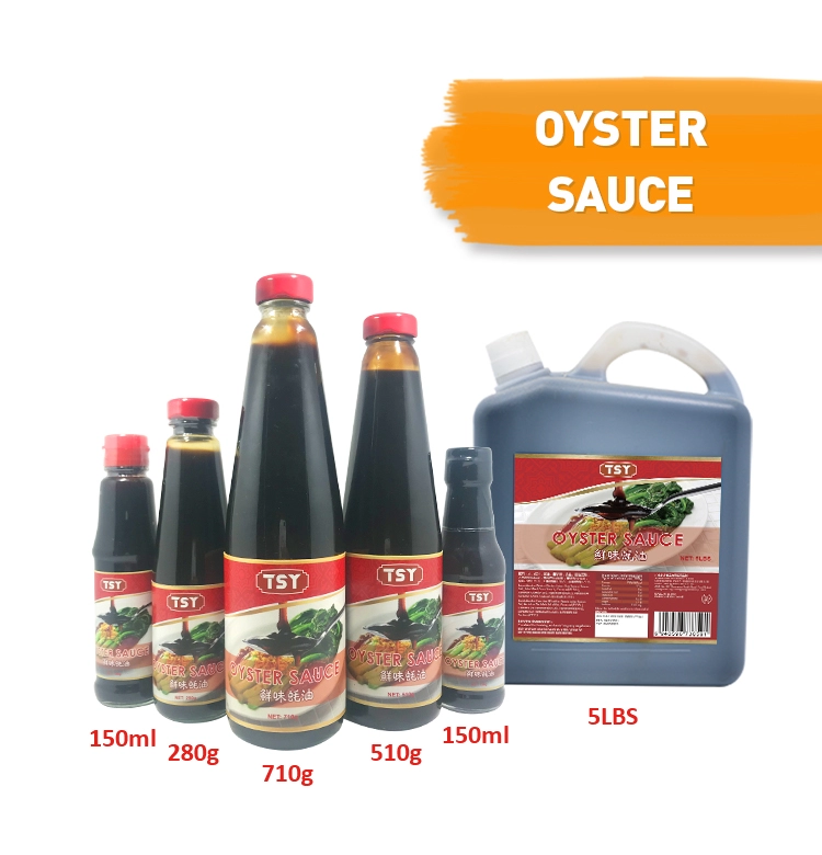 Natural halal chinese condiment bulk premium seafood oyster sauce