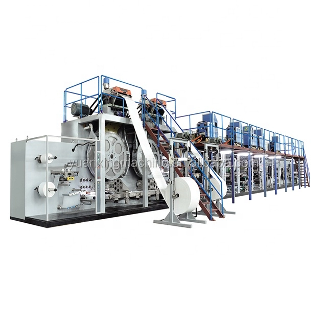 Stable Production Speed High Audio Adult Diapers Packaging Making Machine