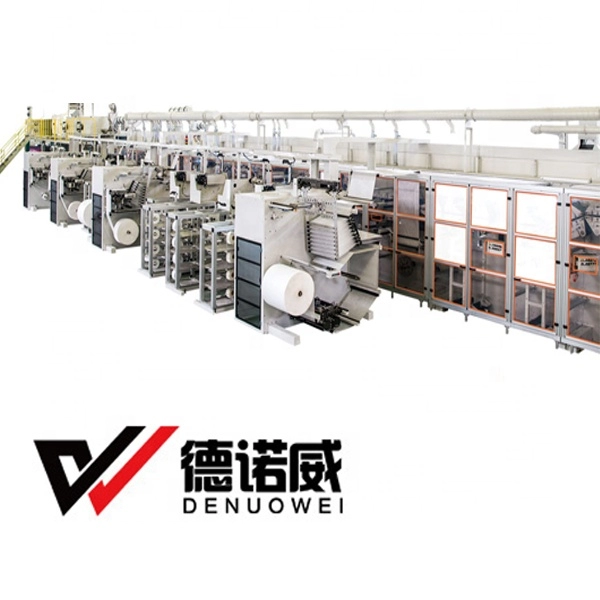Factory Newest High Elasticity Fully Automatic Adult Diaper Making Machine
