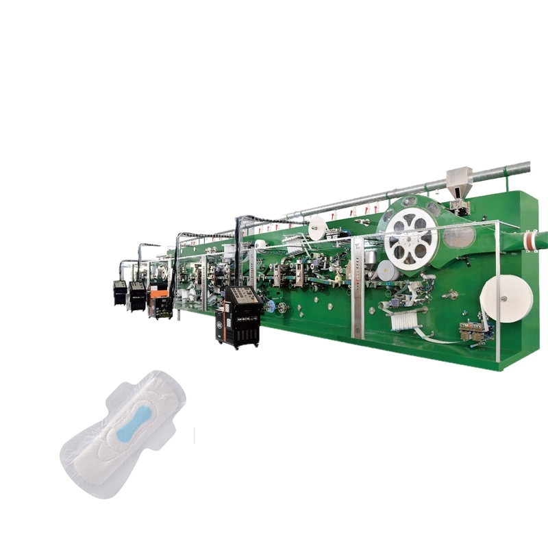Professional Stable Production Speed Sanitary Napkin Manufacturing Machine Price