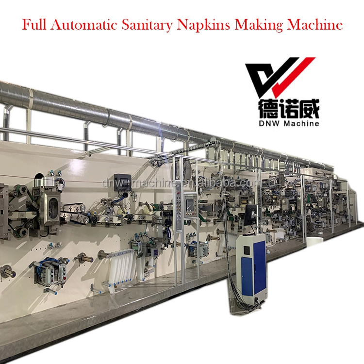 Large Absorption Sanitary Napkins Fully Automatic Machine