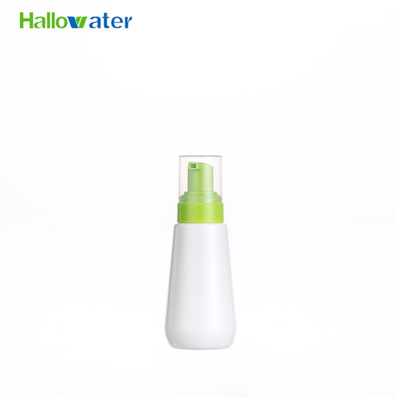 120ml 30mm Cone Shape plastic travel size cosmetic foam pump bottle