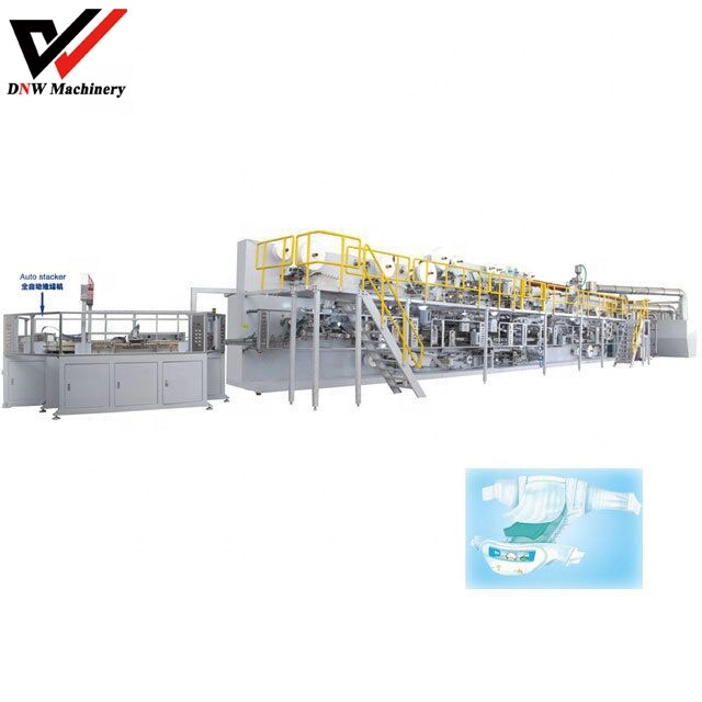 Stable Production Speed Baby Diaper Manufactering Machine