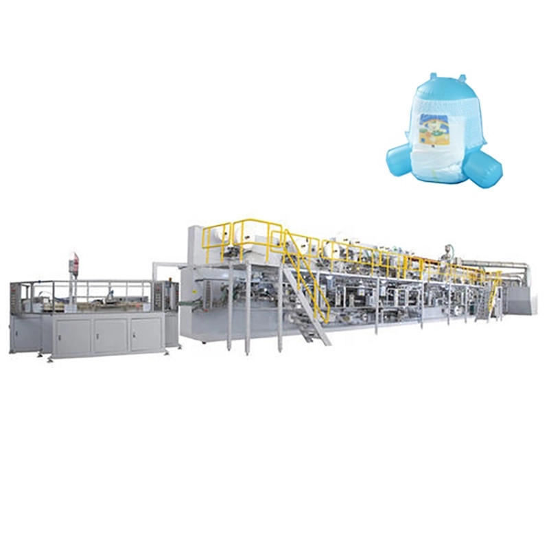 High Performance Baby Diaper Machine Making Fully Automated