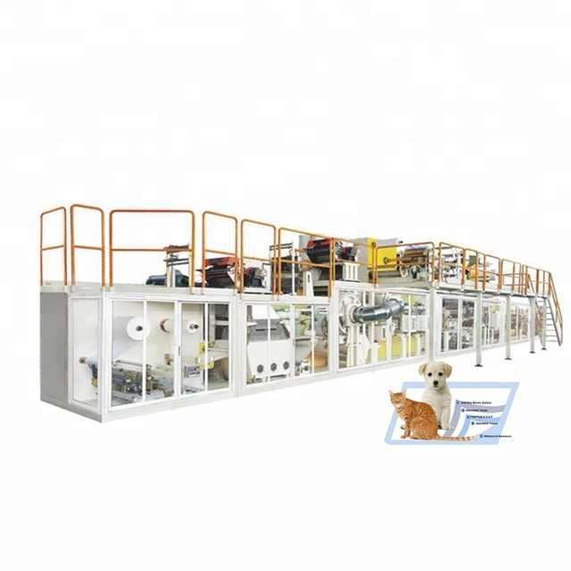 Super Absorbent Disposable Under Pad Making Machine