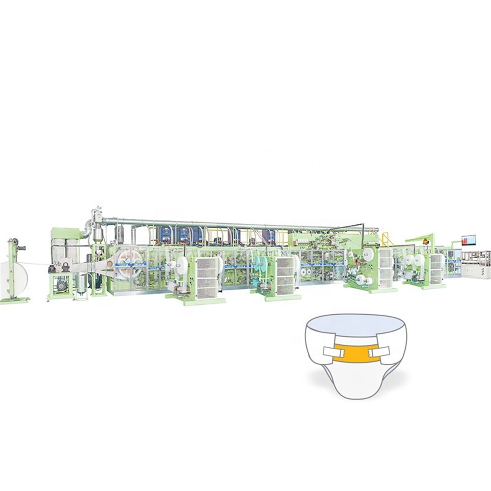 Small Scale Disposable Jwc Baby Diaper Making Machine