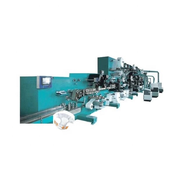 High Speed Baby Diaper Machine Used Automatic Making
