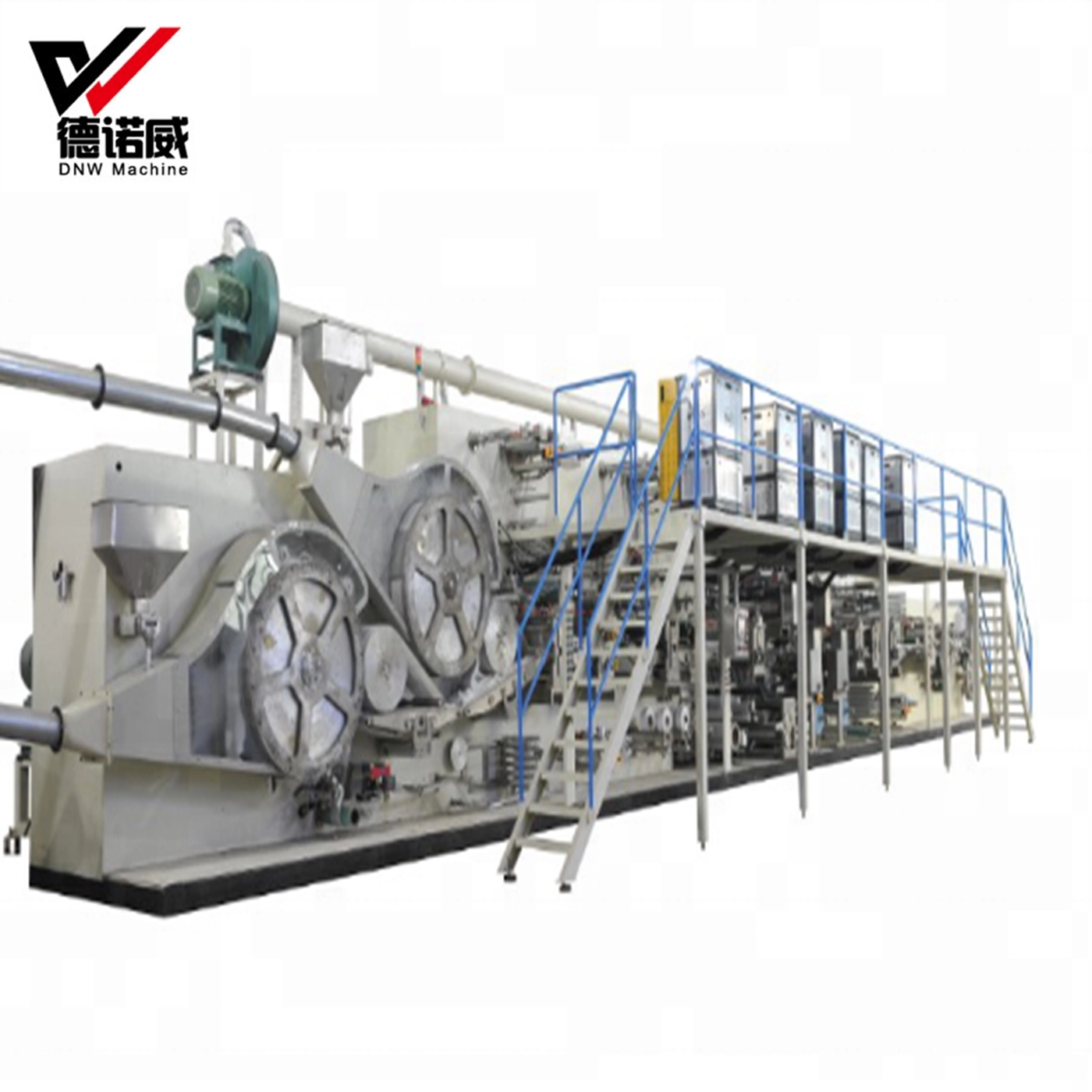 China Supplier Newest CE approved Efficiency New small production line of Adult Diaper Machine