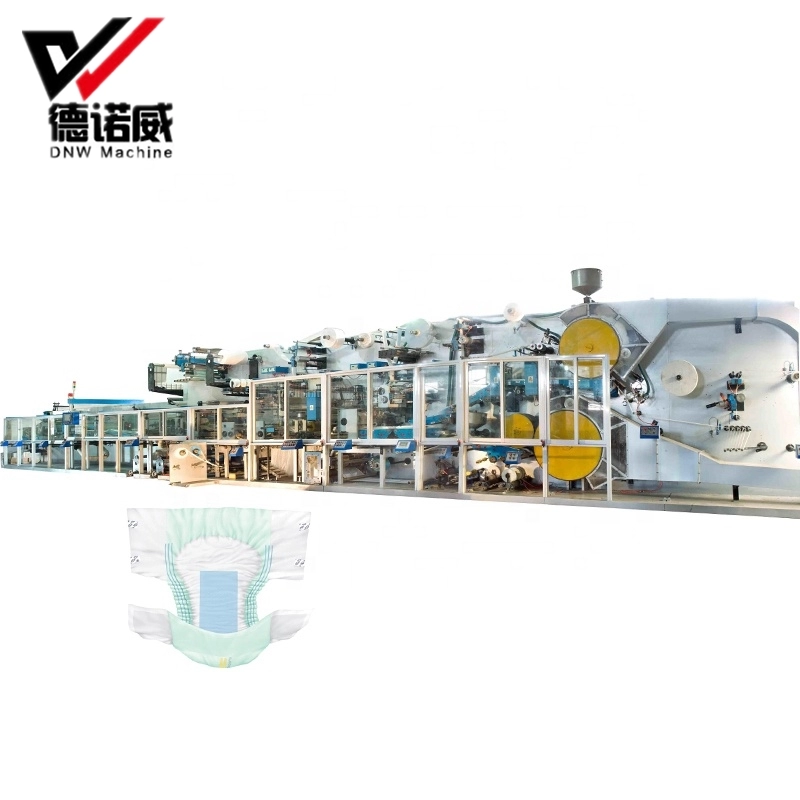 Strong Absorption Fully Automatic Adult Diaper Making Machine