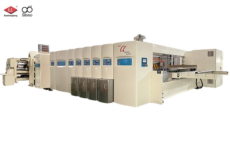 Flexo High Speed Printing Slotting Die-cutting and Inline Machine