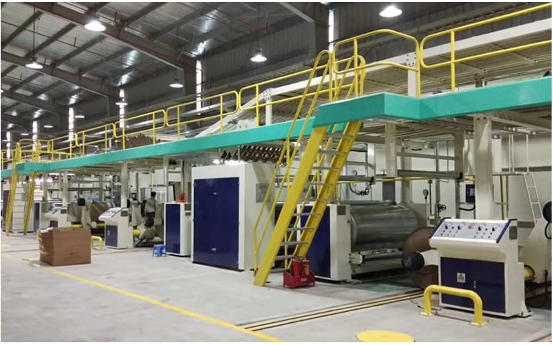 Standard 3Ply Corrugated Cardboard Production line