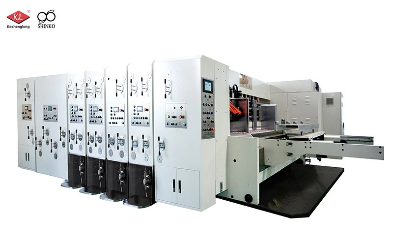 Semi Automatic Corrugated Carton Printer Slotter Die-cutter Machine