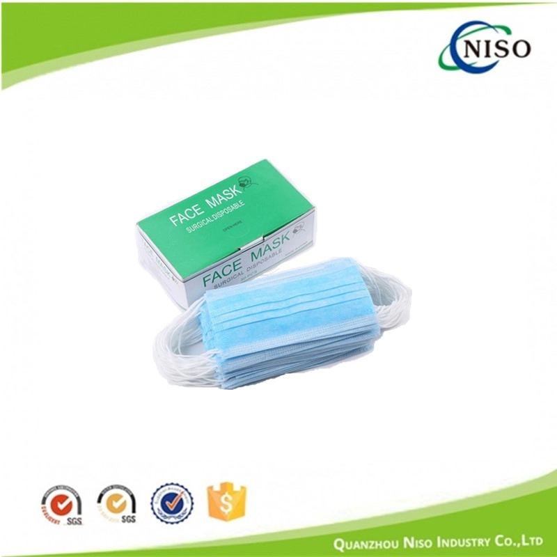 Disposable 3-ply Surgical Face Mask With nose strip