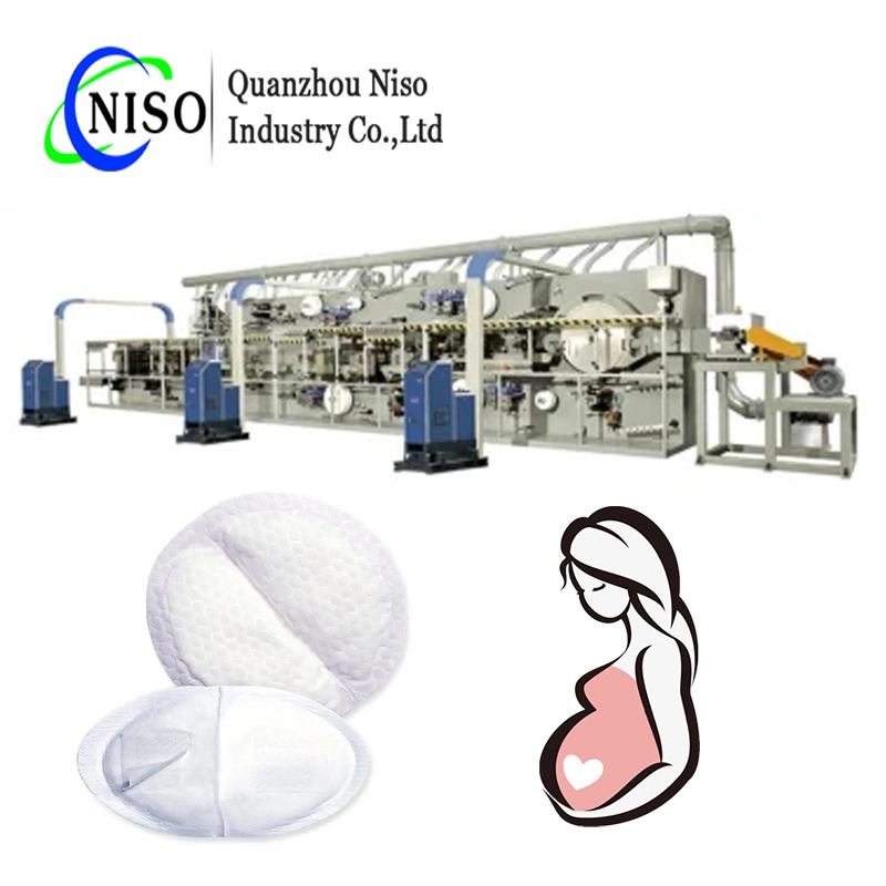 High Speed Automatic Disposable Breast Pads Making Machine