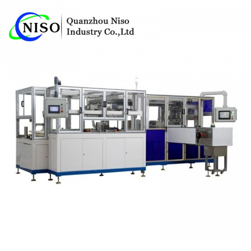 High Speed Full Automatic Adult Baby Diaper Packing Machine Production Line