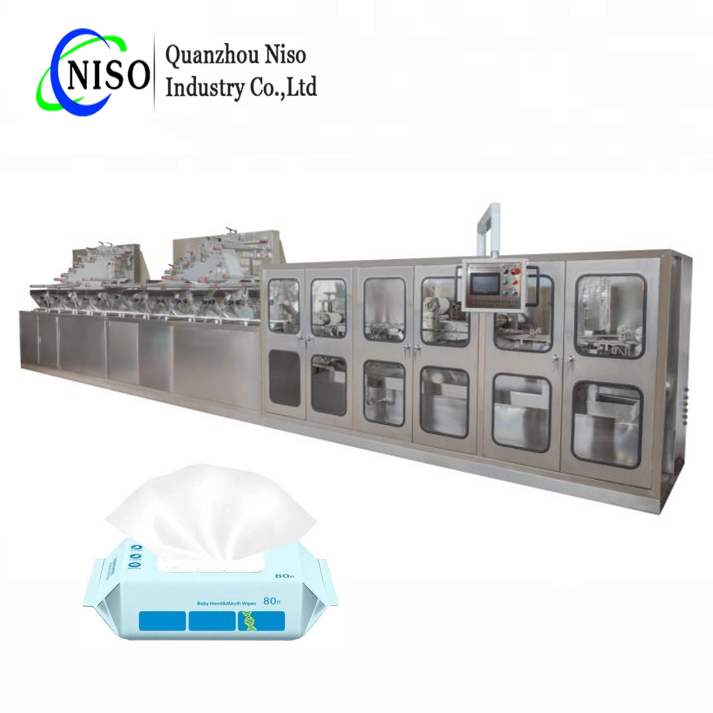 Fast Speed Wet Wipes Making Machine Production Line