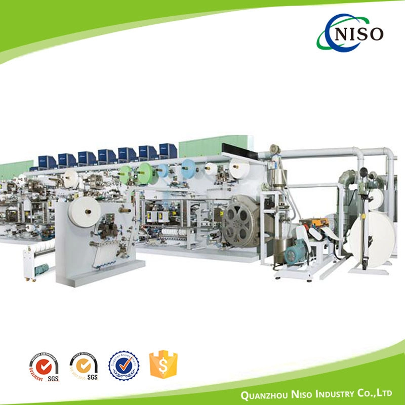 NS-HNK500 SV Waist Band Laminated Diaper Production line
