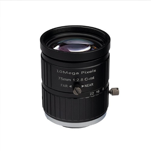 Machine Vision Lens for 1 inch sensors, f=75mm 10MP