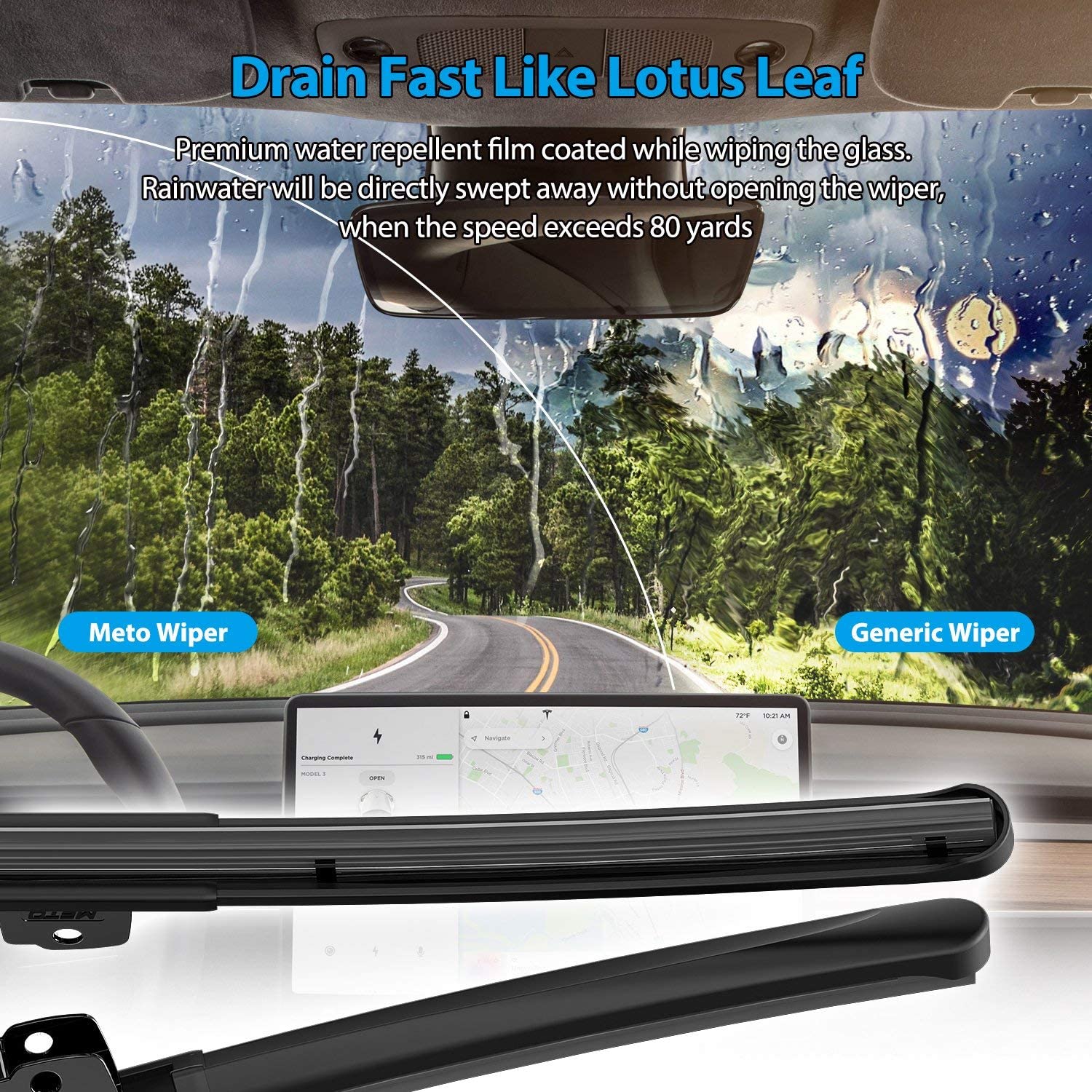 Special wiper blade fit for BMW 5/7 Series
