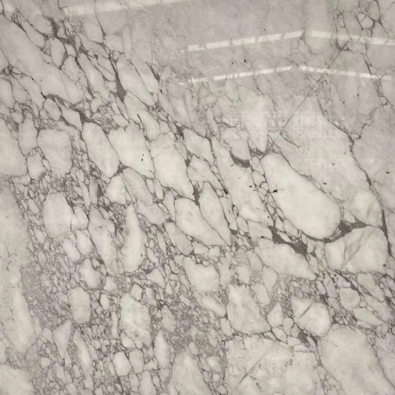 Chinese Arabescato White Marble Floor Covering