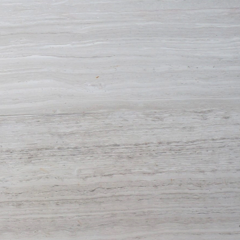 Chinese White Wood Vein Marble Polished Thin Tiles