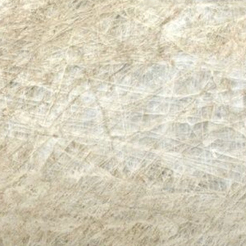 Brazil White-Beige Cristallo Quartzite Slab Marble
