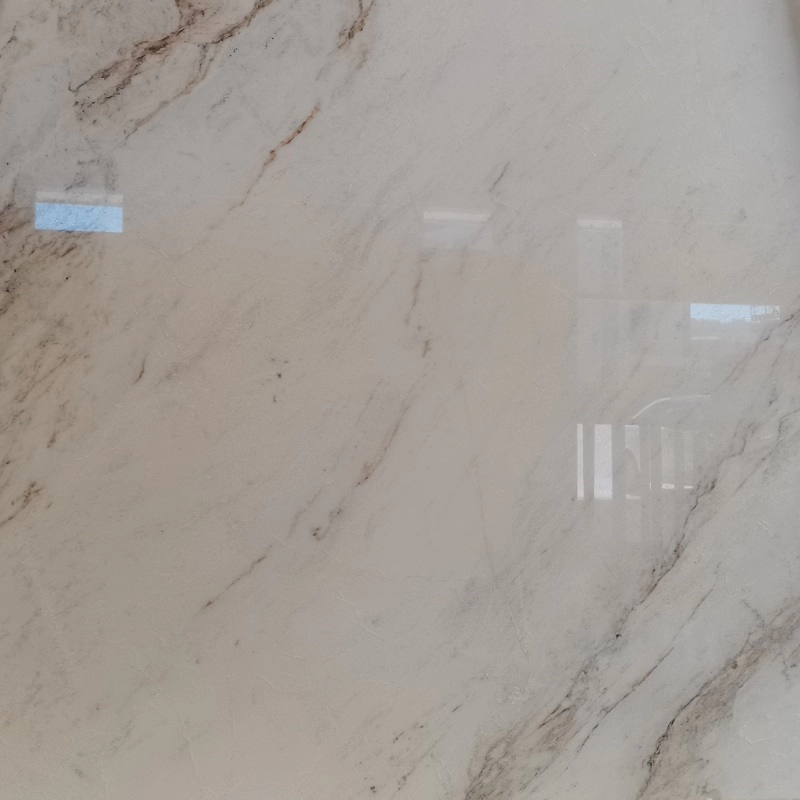 China Polished North Pearl White Marble