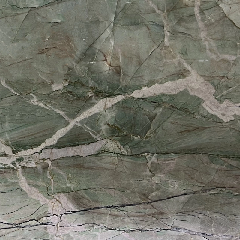 Brazilian Verde Niagara Green Quartzite Polished Big Slabs