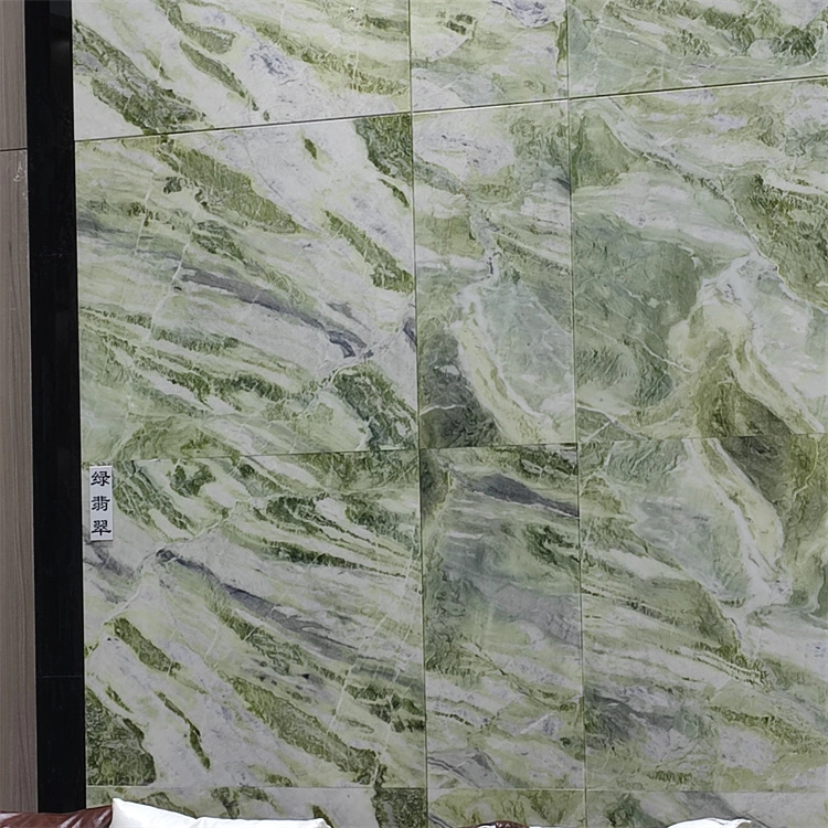 Green Cold Ice Jade Marble for Home Decoration