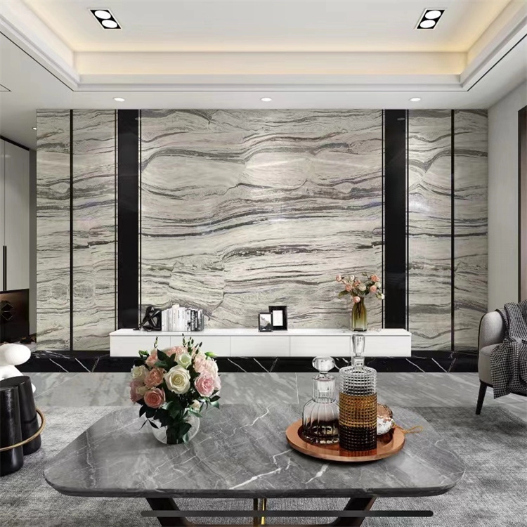 Ancient Wood Grain Marble Stone Floor Tile Suppliers in China