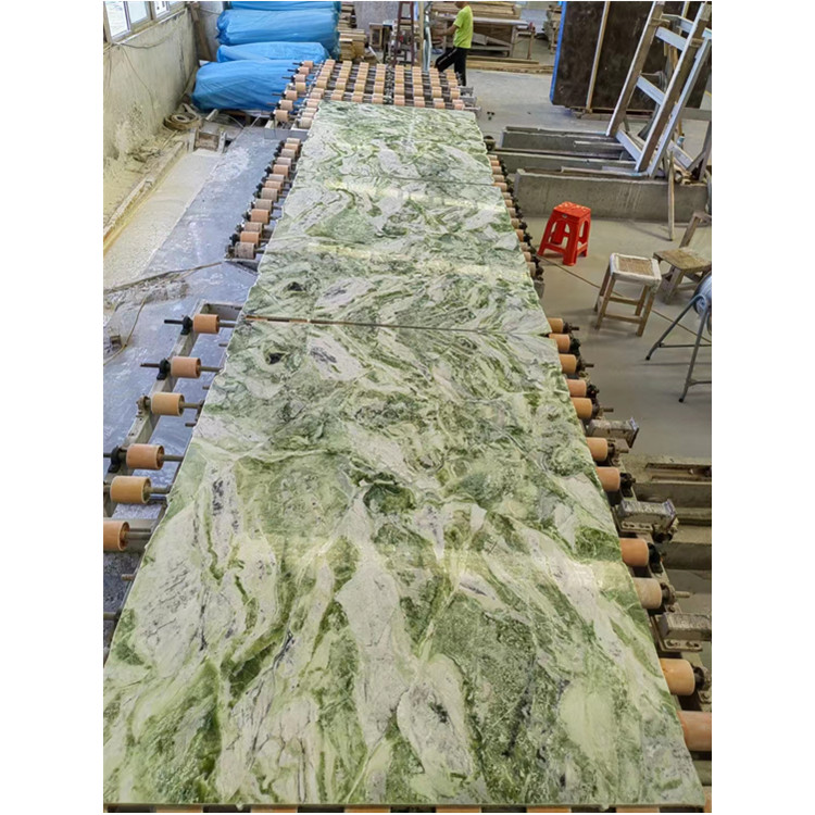green jade rough stone