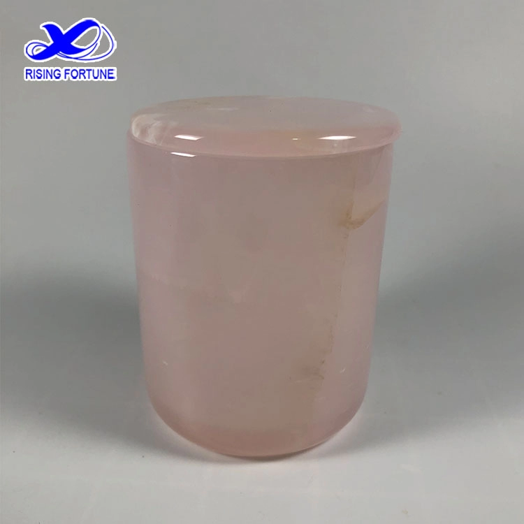 Afghan Pink Onyx Jars, Candle Jars