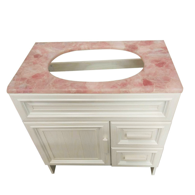 onyx pink stone basin