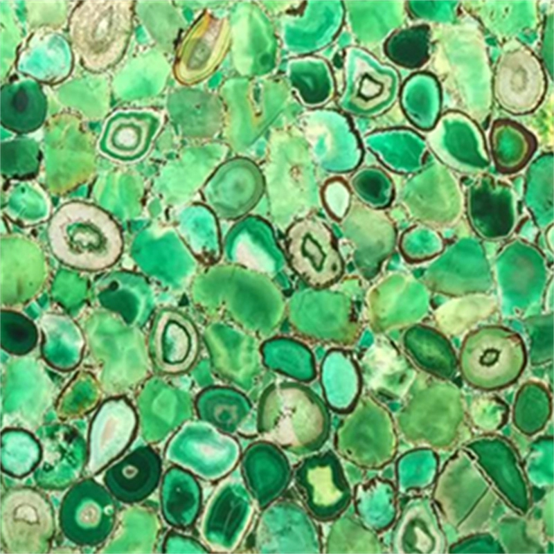 Green Agate Semiprecious Stone  Agate Green
