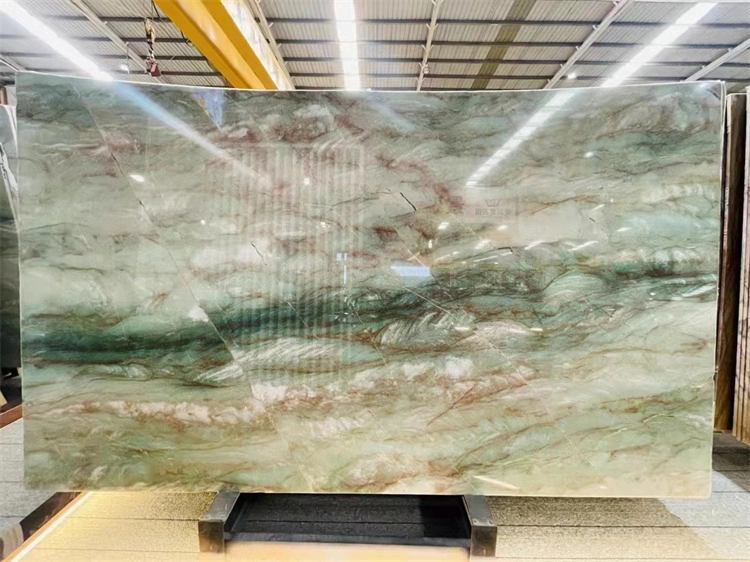 Special Color Green Marble Slabs and Tiles