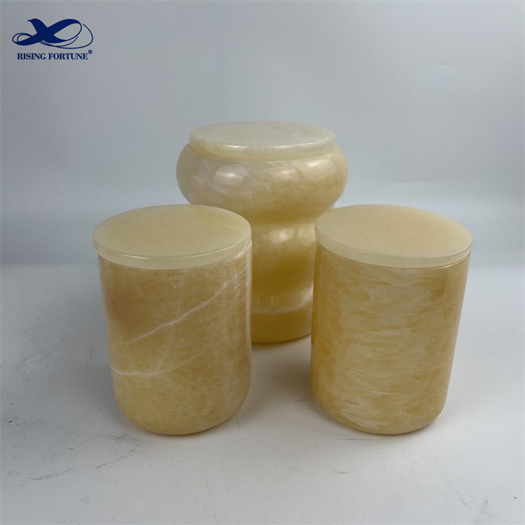 candle vessels luxury with lid