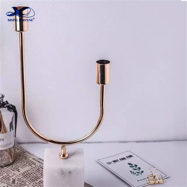 gold taper candlestick holders