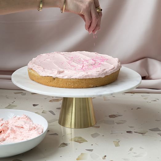 marble cake stand