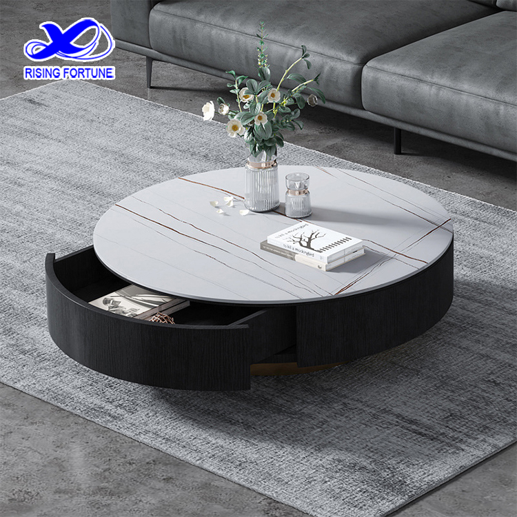 round marble coffee tables