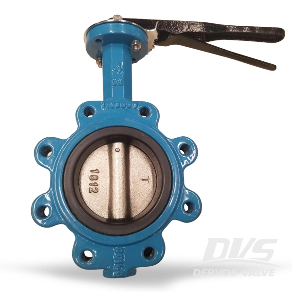4 Inch 150LB Lug Concentric Butterfly Valve Ductile Iron