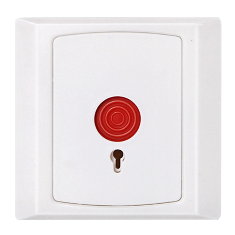 Emergency Button Switch Key Automatic Reset Wired Manual Button Fire Alarm with NO NC COM