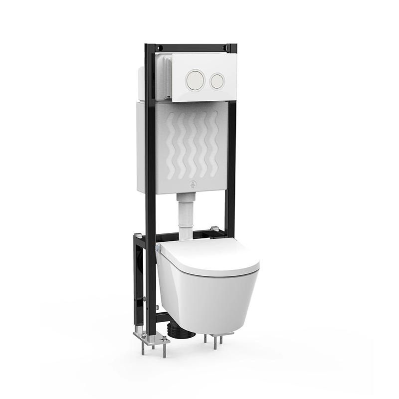 Free standing concealed cistern