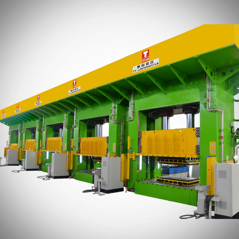 1000T Automobile Metal Stamping Line ( Lower table front moving out)