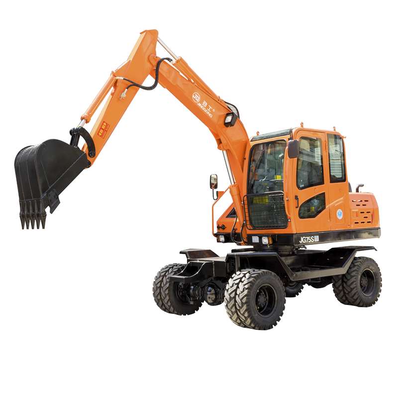 6 ton wheel digger with 58.8 KW rated power